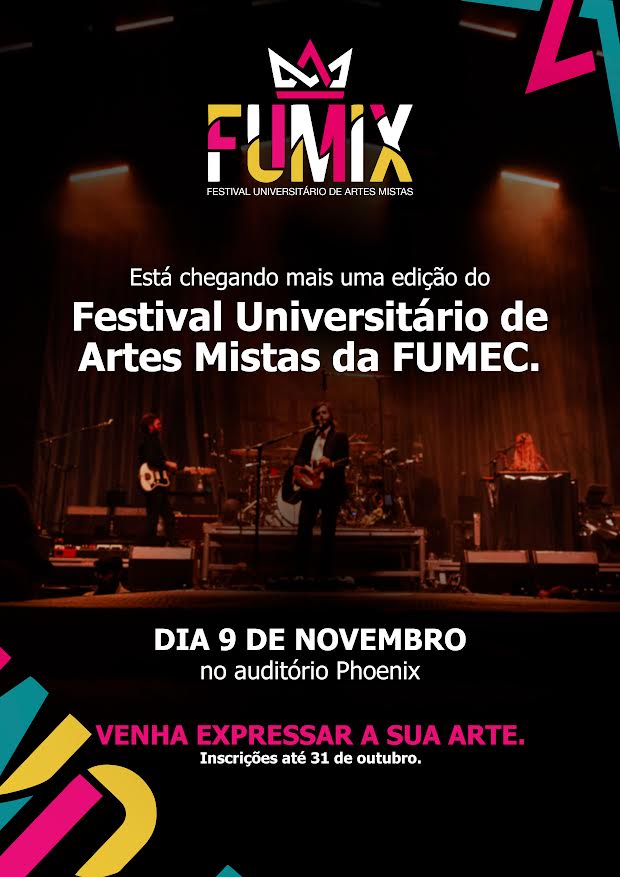 Fumix: inscrições abertas até 31 de outubro